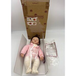 Ashton-Drake Tiny Miracles Emmy 10″ So Truly Real Doll Linda Webb w / COA & Box